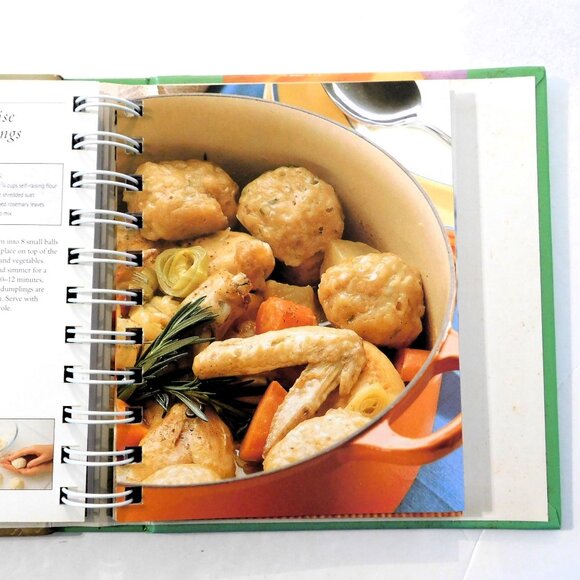 Cookshelf Chicken Mini Cookbook Recipes by Tom Bridge 2004 HB Spiral - Picture 8 of 10
